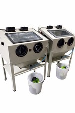 Vapour blasting cabinet - blasting, aqua