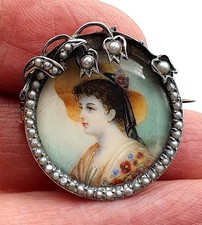 Victorian Miniature hand