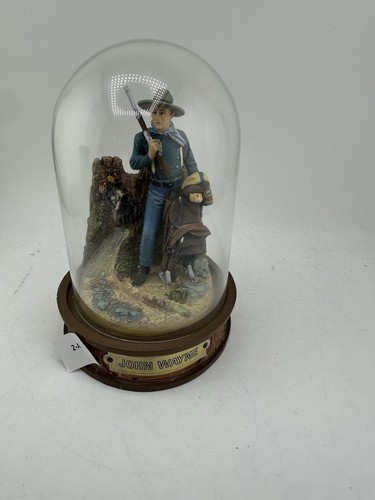 John wayne sculpture glass - wayne,