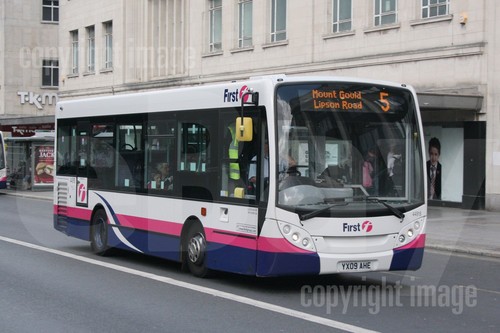Bus photo first devon - -,