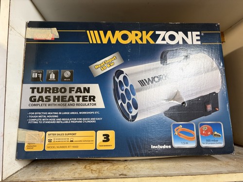 Workzone turbo fan gas heater - turbo,