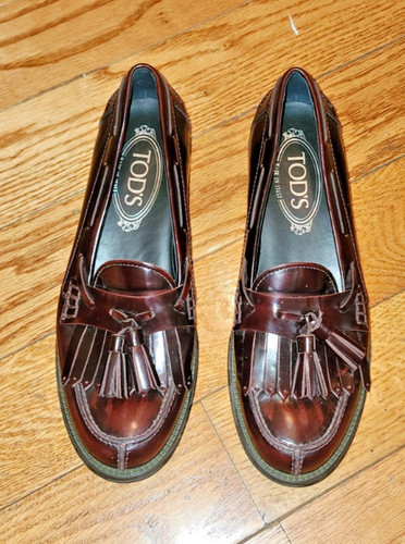 Tod burgundy polished - tod's,
