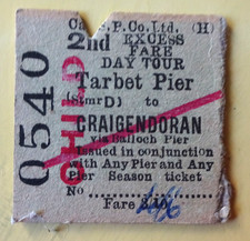 Ferry Ticket - Tarbet Pier to