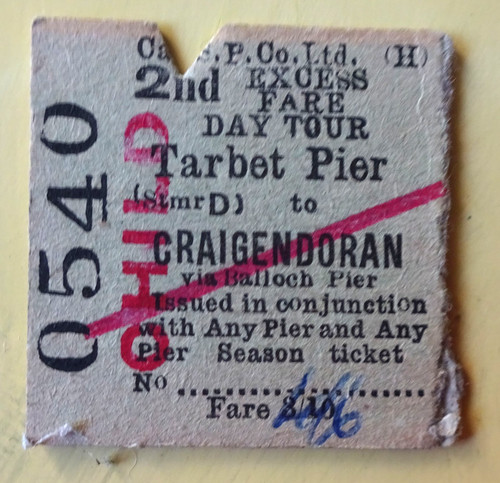 Ferry ticket tarbet pier to - ticket,