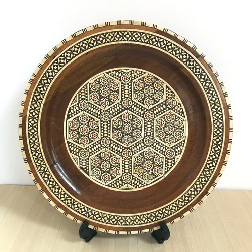 Wooden inlaid mosaic - wooden,