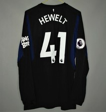 EVERTON ENGLAND MATCH PREPARE SHIRT NOT WORN GOALKKEPER JERSEY #41 HEWELT