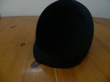 Black riding hat 59 cm