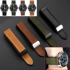Leather Silicone Strap