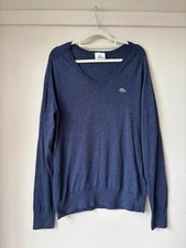 Lacoste Men’s Blue V-Neck