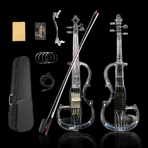 Electric crystal violin 4 - crystal, 4/4