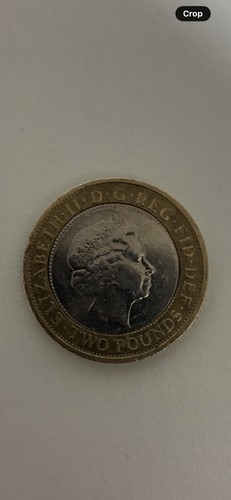 London underground coin - £2,