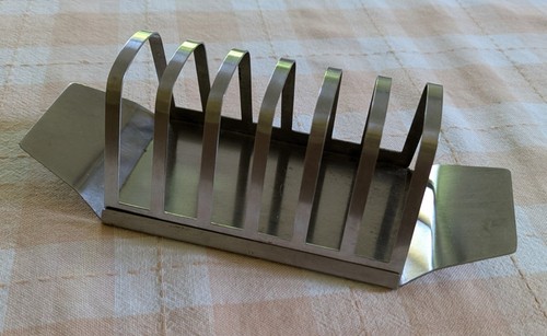 Retro stainless steel toast - stainless,