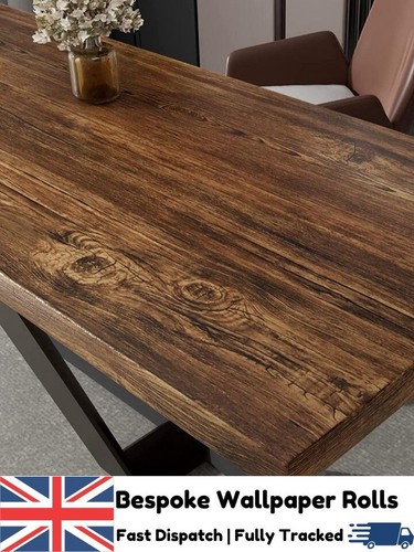 Wood effect vinyl wrap - wood, self