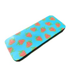 Juicy Fruits Pencil Holders Empty Tin Box Hard Pencil Case Kids Pencil Case