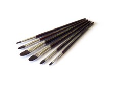 Artmaster Acrylic Painting Brushes Filbert Sizes
