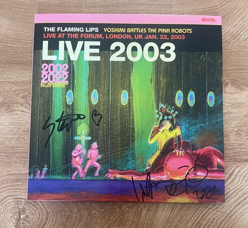 The flaming lips signed - flaming,