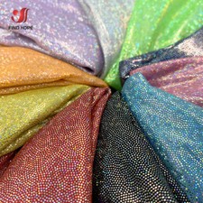 Glitter Laser Polyester Fabric