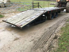 Low Loader Tractor Trailer 4 Digger Drott Plant Machinery Farm Excavator Dumper