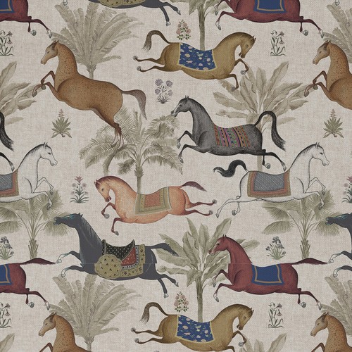 Linen look fabric - look,