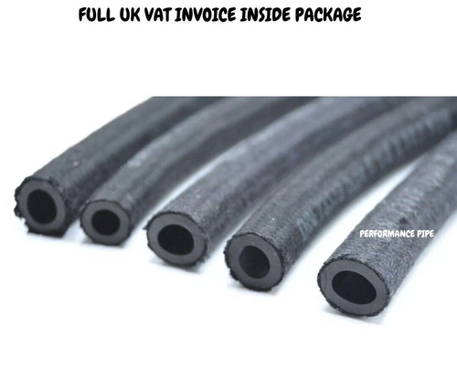 Cotton braided rubber fuel - braided,