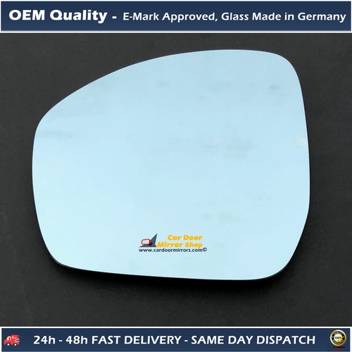 Convex wing mirror glass - glass,, fits