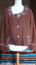 NEW NESLAY Rust Brown Orange