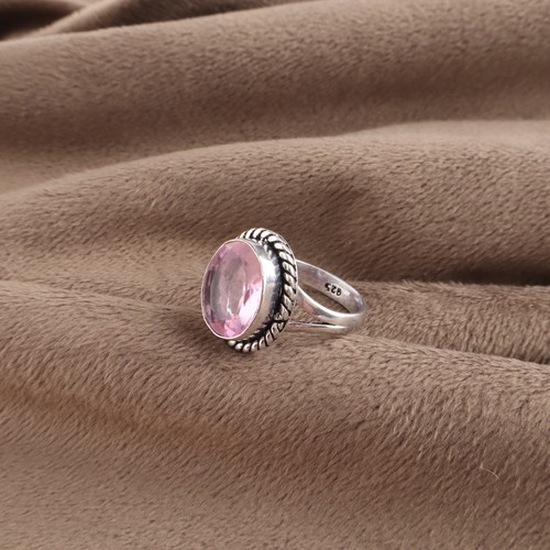 Pink morganite gemstone 925 - gemstone,