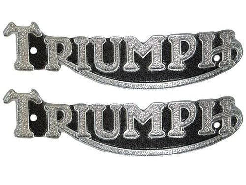 Triumph tank badges fits pre - tank,