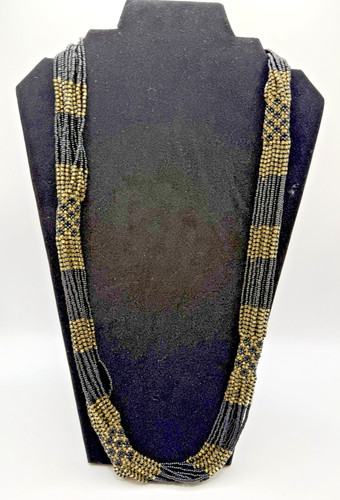 Zulu czech necklace with glass - zulu,