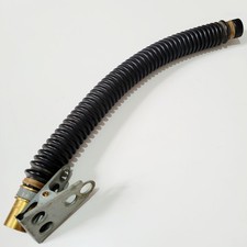 WW2 RAF - MK IV OXYGEN MASK PIPE - FOR FLYING HELMET TYPE E G H BRITISH 