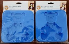 TWO Wilton Teddy Bear Candy &