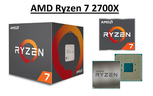 Amd ryzen 2700x - 2700x, octa