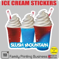 ICE CREAM VAN Stickers - Cones