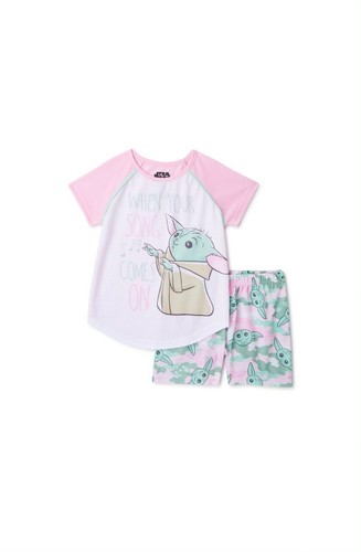 Baby yoda girls pajamas star - baby,