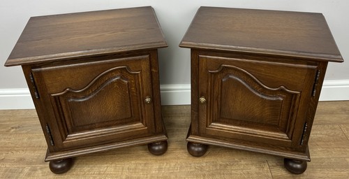 Pair bedside tables - of,