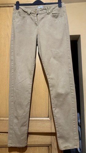 Ladies beige jeggings - ladies,