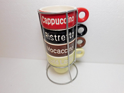 Stacked ceramic espresso - stacked,