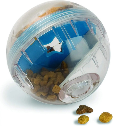 Dog treat dispenser - dog, ball