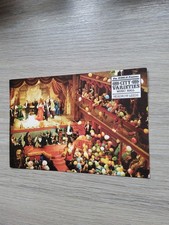 MUSIC HALL VARIETY LEEDS CITY VARIETIES POSTCARD 1970S,DANNY LA RUE 