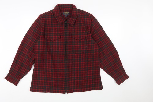 Mens size woolrich red - l,