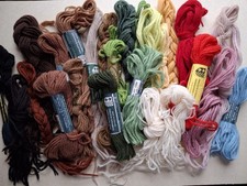 TWILLEYS + PATERNA + UNBRANDED TAPESTRY WOOL (STRANDED) BUNDLE Assorted Colours