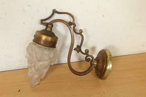 Vintage brass ornate - vintage, wall