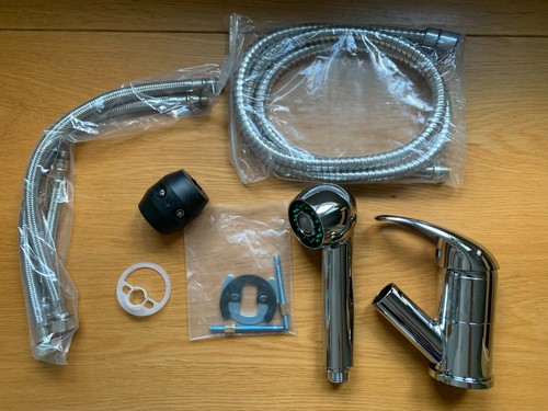 Chrome metal single lever - metal,