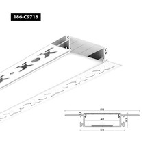 2M LED Profile Aluminium