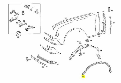 Sealing wheel arch - ,