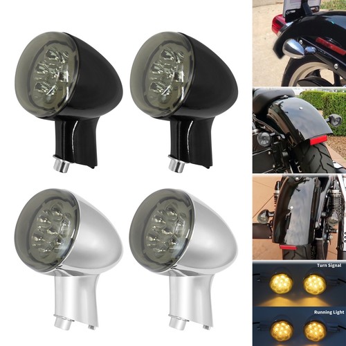 Rear turn signal black - rear,