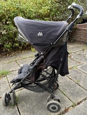 McLaren Techno XT Black Stroller Travel Buggy Baby Children Pram Pushchair