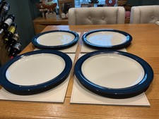 Denby Boston  Dinner Plates x 4 Stoneware   Lot A Very Good Condition Lot B