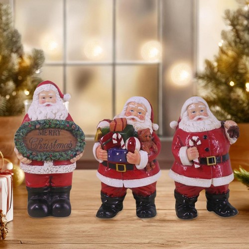 Resin santa claus - resin,