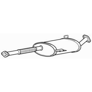 Quality centre exhaust middle - quality,